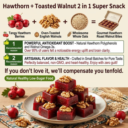 🔥Premium Hawthorn & Wild Walnut Anti-Aging Cellular Crisps-EV