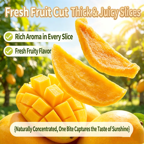 🔥 Pure, Clean, and Guilt-Free. 🌿The Thick-Cut Premium Mango Snack Your Body Will Thank You For.🥭-BP