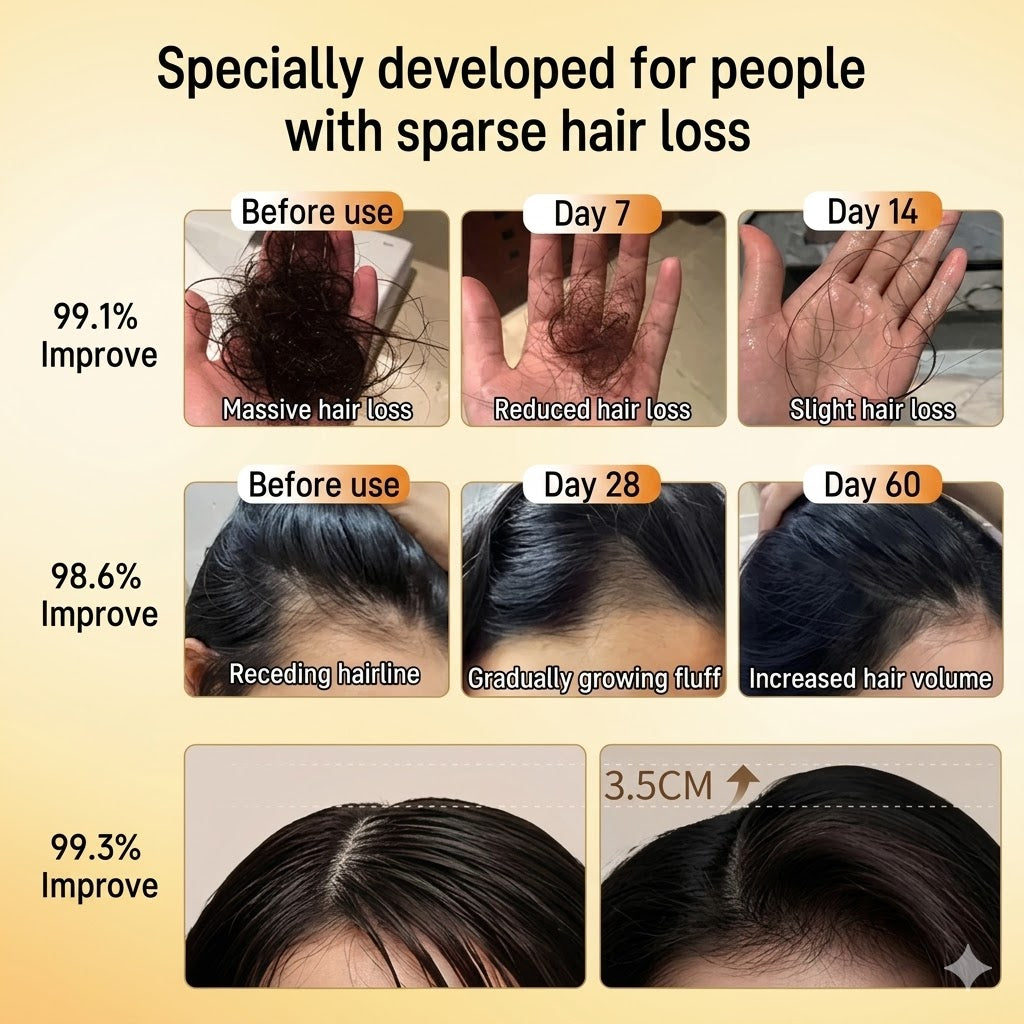 🌿 Minoxidil Keratin Hair Spray 🌱 Herbal Formula ✨ Healthy Hair Care for the Whole Family-EQ