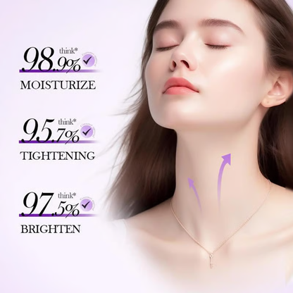 🔥Roller Massage Neck Cream 🧴 Collagen & Hyaluronic Acid | Firms Neck, Reduces Wrinkles & Double Chin-JKL