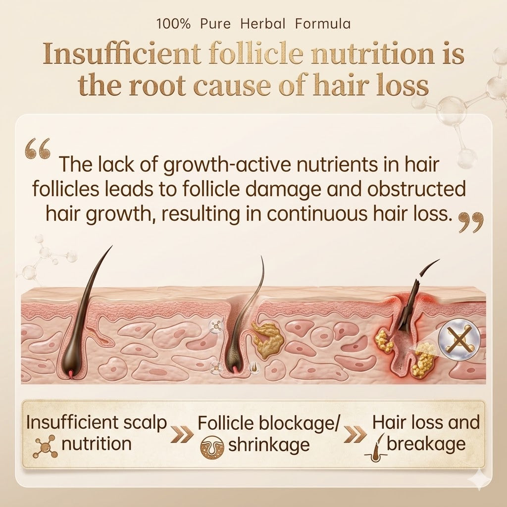 🌿 Minoxidil Keratin Hair Spray 🌱 Herbal Formula ✨ Healthy Hair Care for the Whole Family-EQ