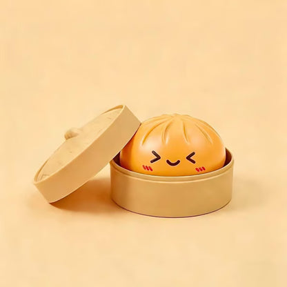 🔥🏆Only $54.99—last day of the sale! Emoji Dumpling Plush Toys—5-Pack Blind Box, Mysecret Bun Finger Toy-JKL