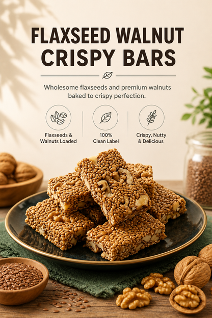 🔥🔥Premium Flaxseed & Whole Walnut Cellular Energy Bites-EV1
