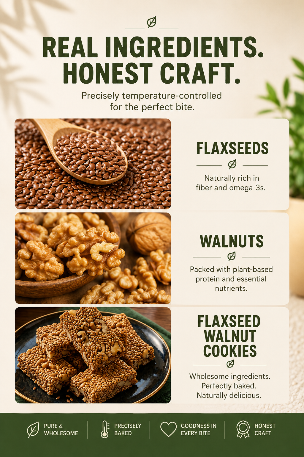 🔥🔥Premium Flaxseed & Whole Walnut Cellular Energy Bites-EV1