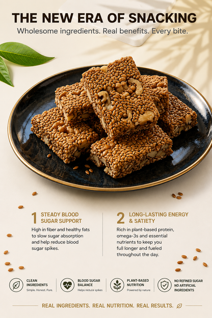 🔥🔥Premium Flaxseed & Whole Walnut Cellular Energy Bites-EV1