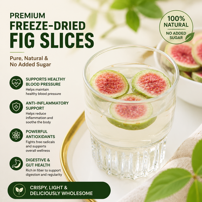 🔥🔥Pure All-Natural Fig Slices: Blood Pressure & Cellular Antioxidant Defense-EV1