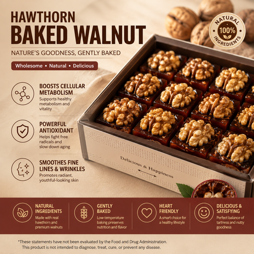🔥Premium Hawthorn & Wild Walnut Anti-Aging Cellular Crisps-EV