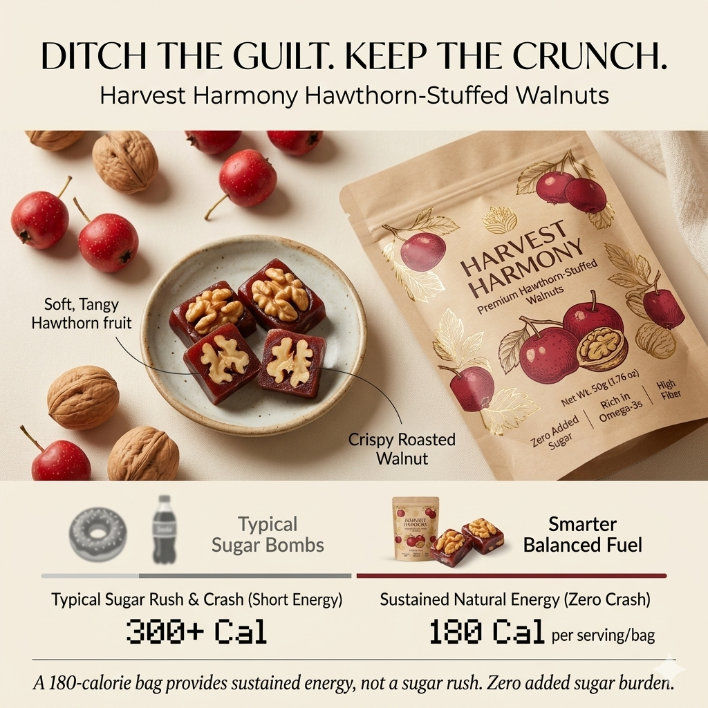 🔥Premium Hawthorn & Wild Walnut Anti-Aging Cellular Crisps-EV