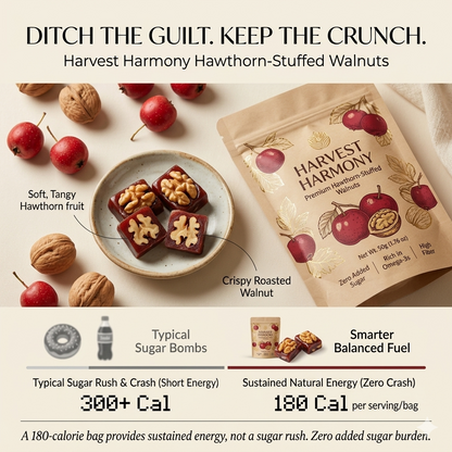 🔥Premium Hawthorn & Wild Walnut Anti-Aging Cellular Crisps-EV
