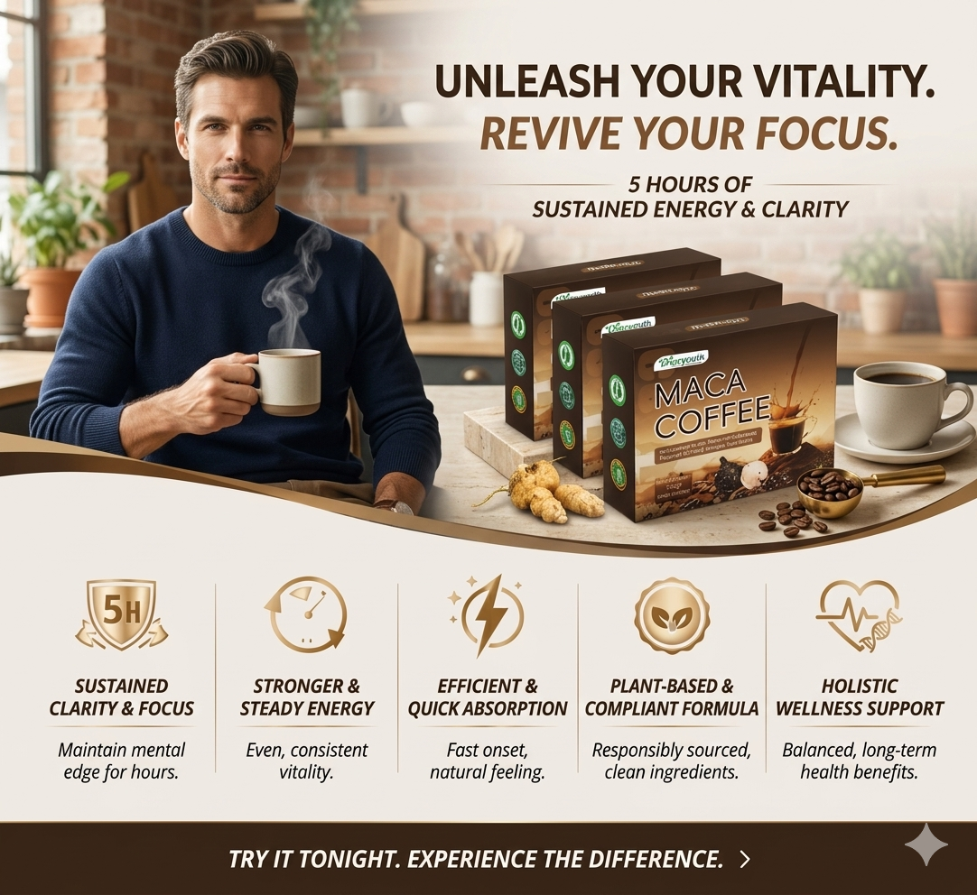 🔥🔥Diaryouth Alpha Fusion Premium Maca Coffee-EV