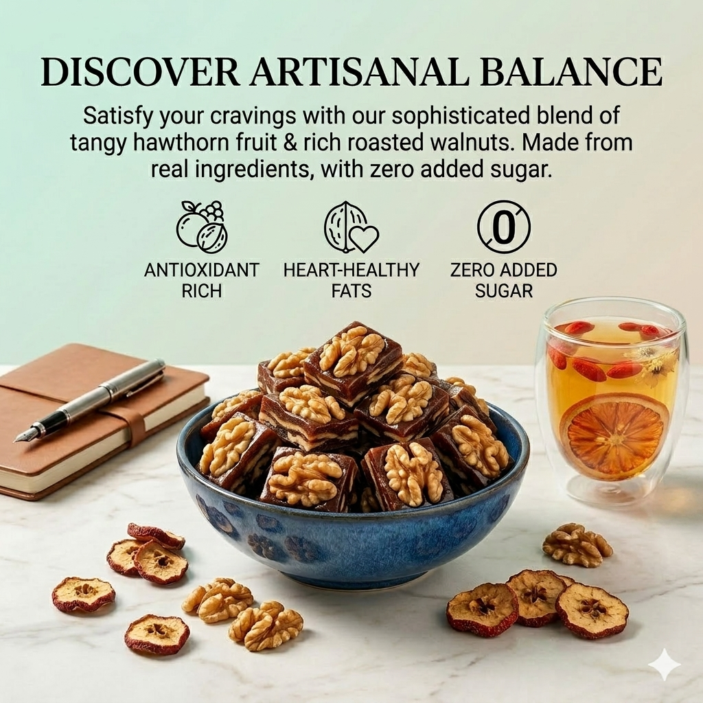 🔥Premium Hawthorn & Wild Walnut Anti-Aging Cellular Crisps-EV