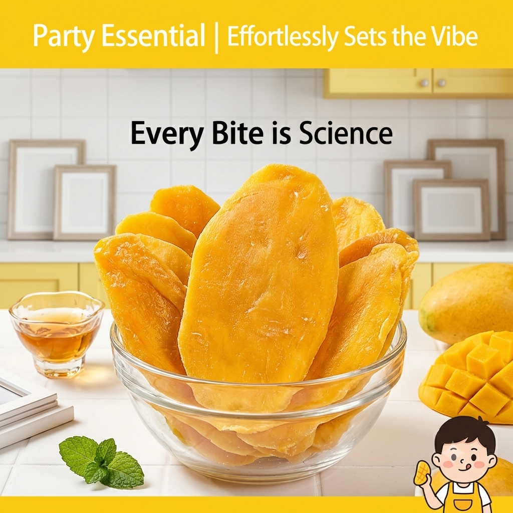 🔥 Pure, Clean, and Guilt-Free. 🌿The Thick-Cut Premium Mango Snack Your Body Will Thank You For.🥭-BP