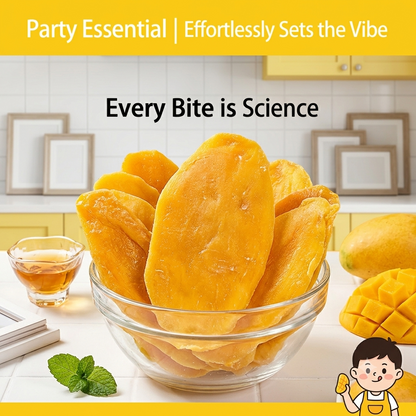 🔥 Pure, Clean, and Guilt-Free. 🌿The Thick-Cut Premium Mango Snack Your Body Will Thank You For.🥭-BP