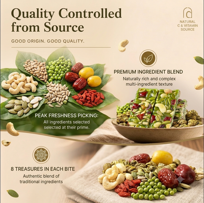 👑❤️‍🔥Daily Nutrition Snack for Men & Women👫 Zero Sucrose Eight-Nut Pastry💃-BP