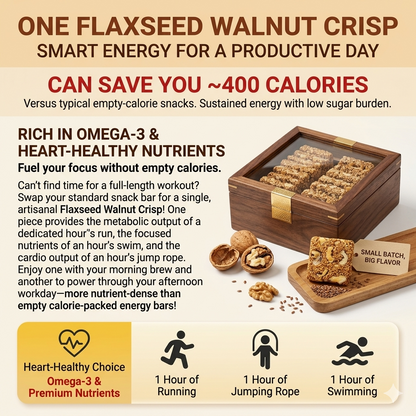 🔥🔥Premium Flaxseed & Whole Walnut Cellular Energy Bites-EV