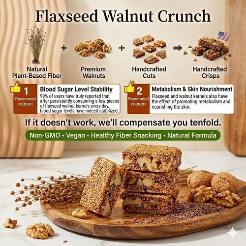 🔥🔥Premium Flaxseed & Whole Walnut Cellular Energy Bites-EV